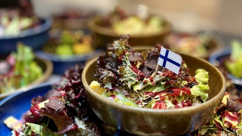 Finnish food is pure, fresh and safe.