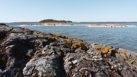 Rocks and Baltic sea