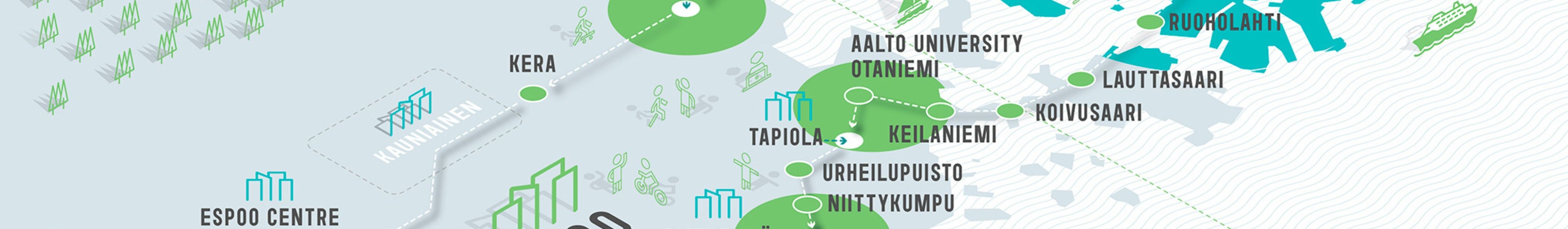 Map of Espoo