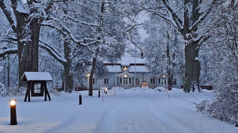 Wohls Gård - Manor House in winter