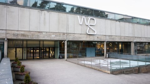Exhibition Centre WeeGee's facade.