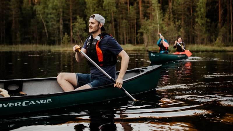 Discover canoeing in Nuuksio National Park!